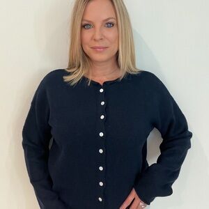 Classic Navy Women's Sweater